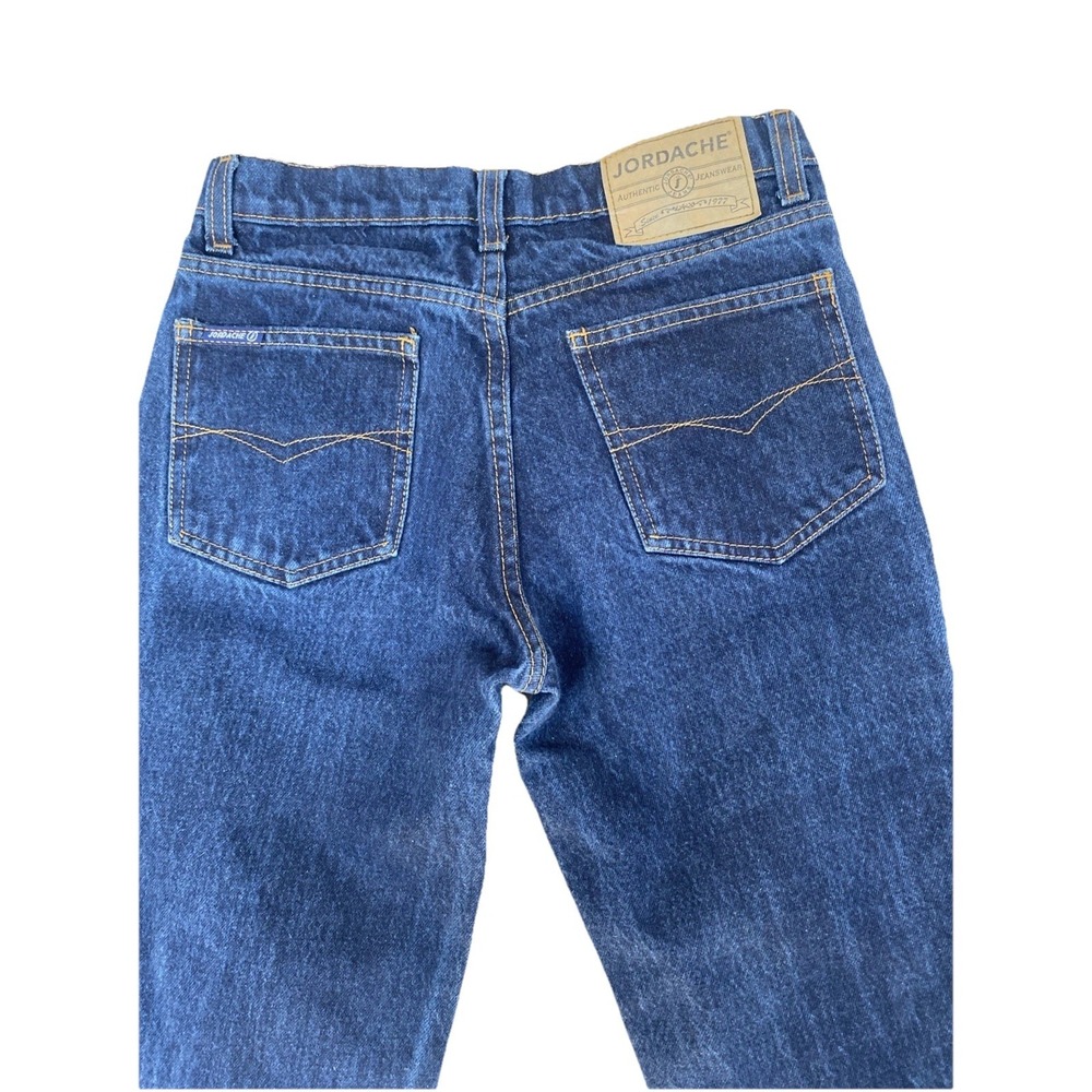 JORDACHE WOMEN'S JEANS BLUE SIZE 5/6 100% COTTON DENIM BOOTCUT CASUAL PANTS VTG